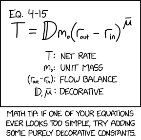 Arguably, the '1/2' in the drag equation is purely decorative, since drag coefficients are already unitless and could just as easily be half as big. Some derivations give more justification for the extra 1/2 than others, but one textbook just calls it 'a traditional tribute to Euler and Bernoulli.'