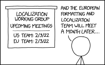 Neither group uses iso 8601 because the big-endian enthusiasts were all at the meeting 20 years ago.